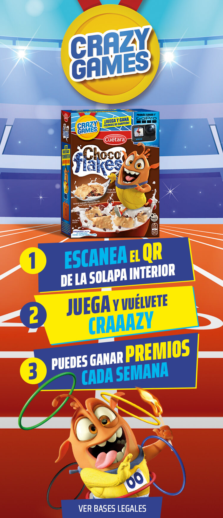 Crazzy Games. Ver bases legales